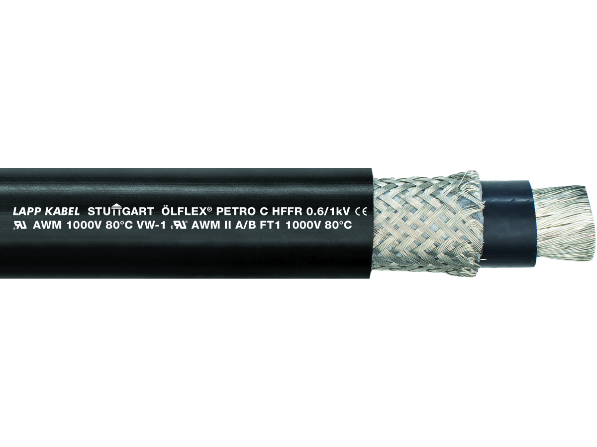 ÖLFLEX PETRO C HFFR 0,6/1kV 1x 95,00mm² - schwarz