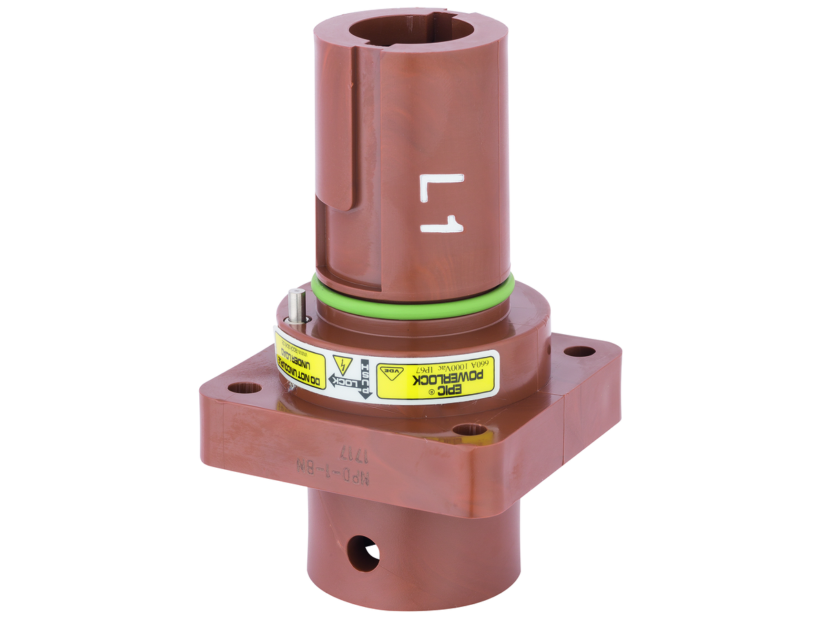 EPIC Powerlock panel mount con