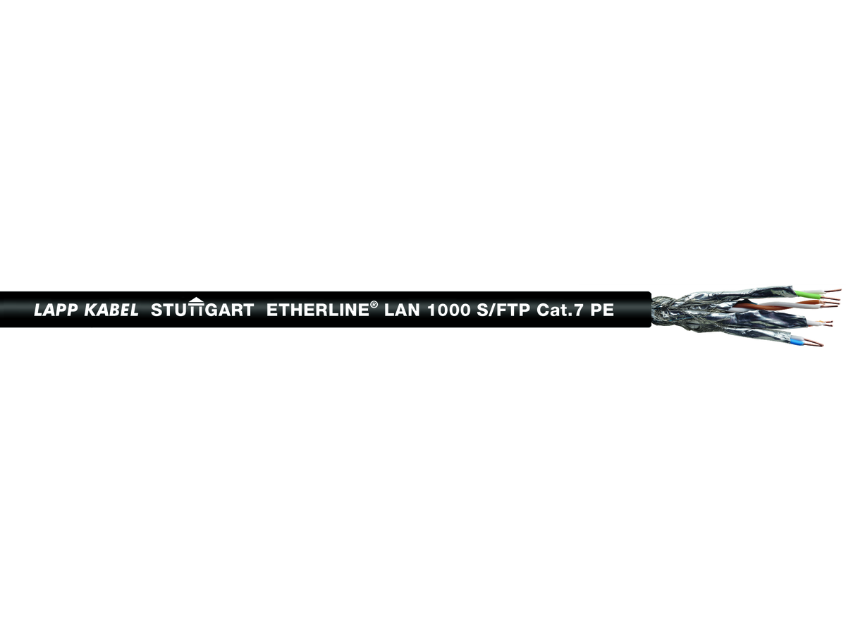 ETHERLINE LAN 1000 S/FTP CAT7 4x2xAWG23 - pour installation enterrée