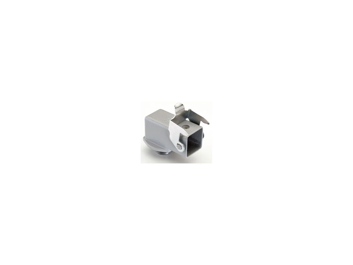 Anbaugehäuse gewink. 1 Bügel - 21x21mm, M20 zur Befestigung