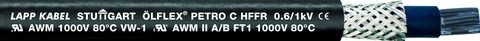 ÖLFLEX PETRO C HFFR 0.6/1kV