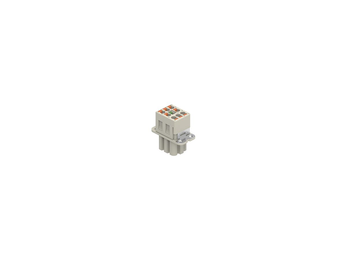 Buchseneinsatz 8P+PE  16A  500V