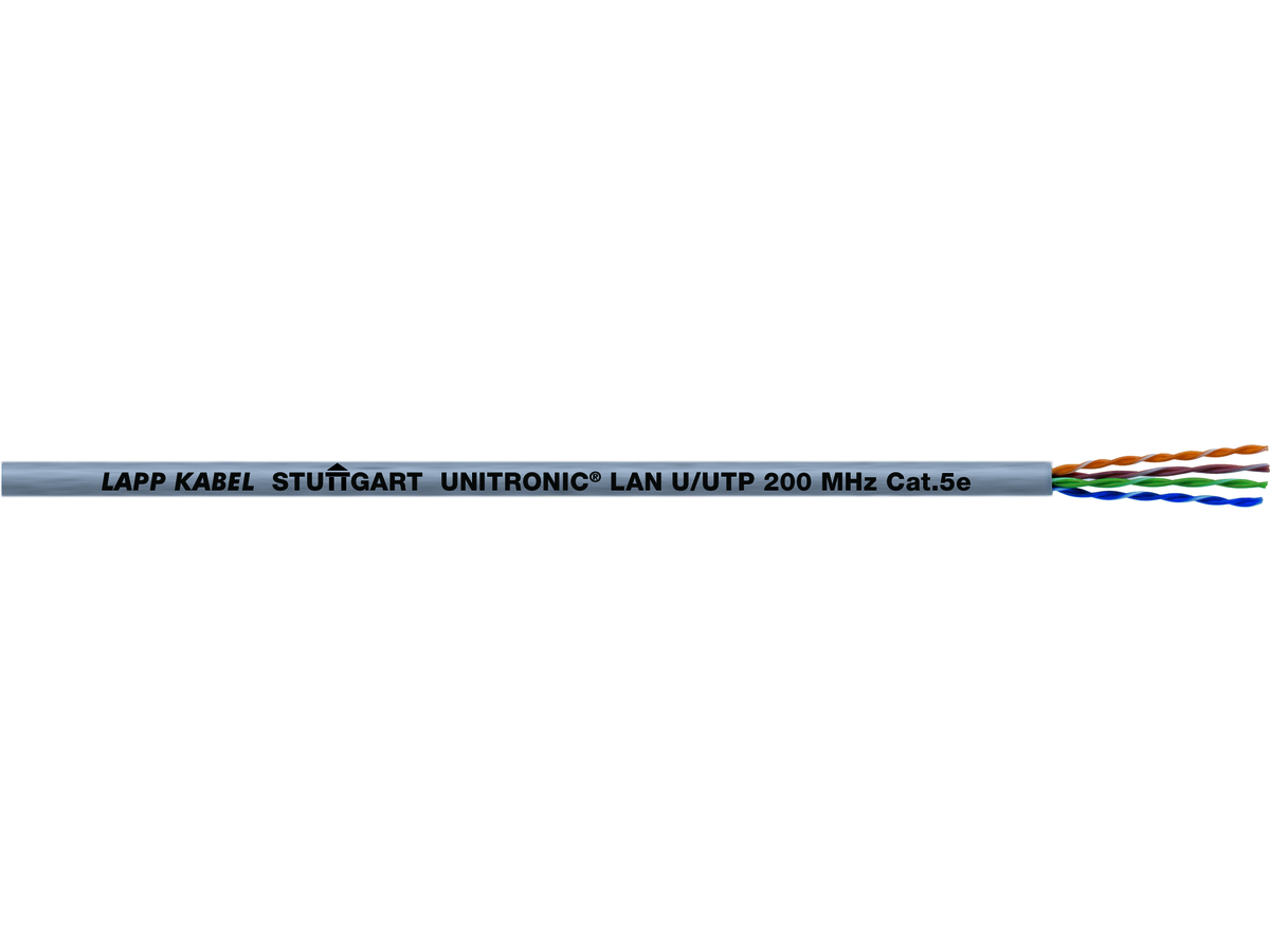 UNITRONIC LAN 200 UTP CAT.5e 4x2x24 AWG