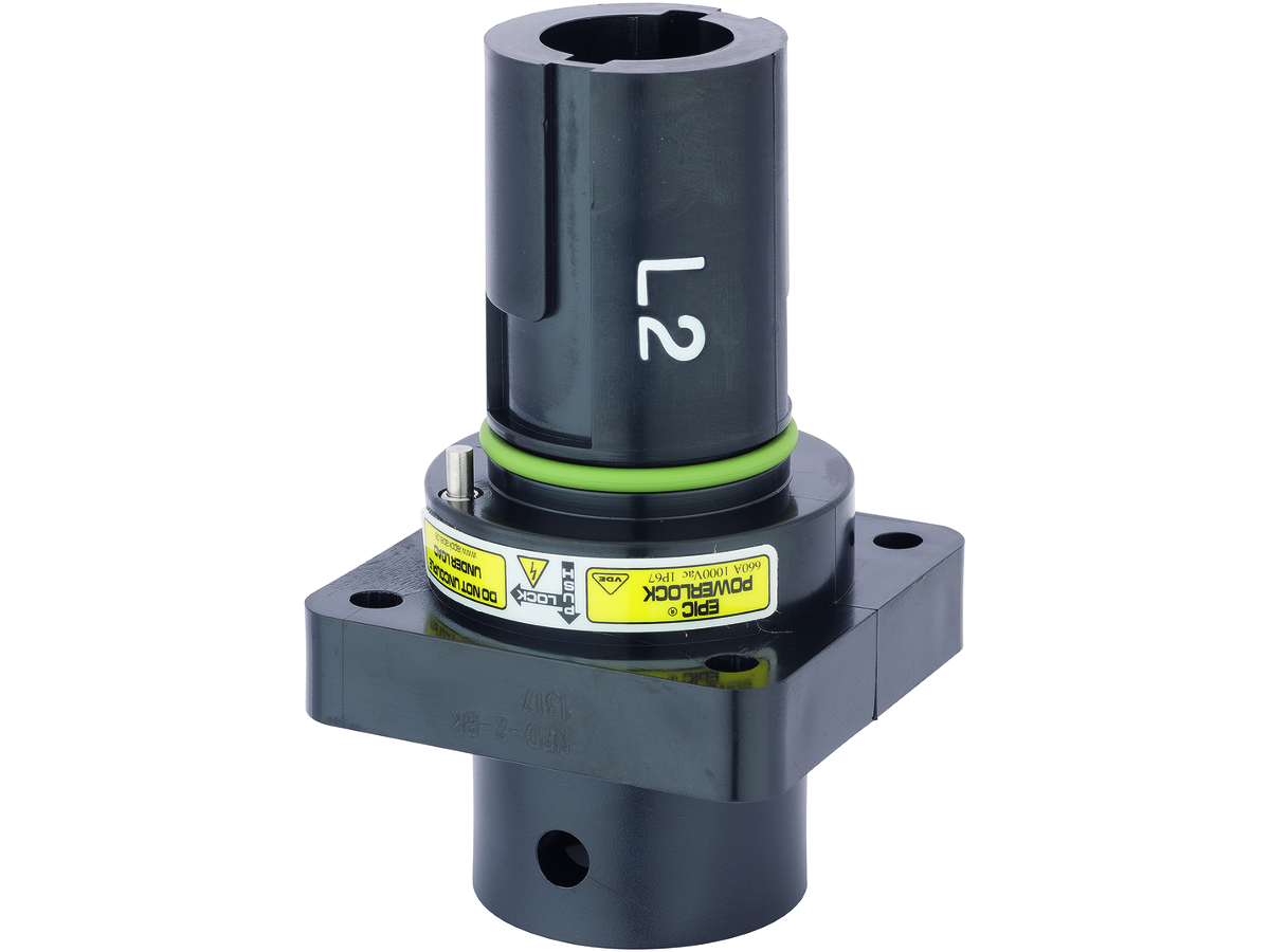 EPIC Powerlock panel mount con