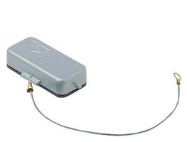 Couvercle de fermeture avec 2 pivots - 49x16mm