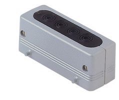 Capots avec 4 pivots et 4 trous - 104x27mm