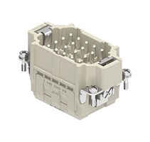Stifteinsatz, 18P+PE 16A, 500V, 57x27