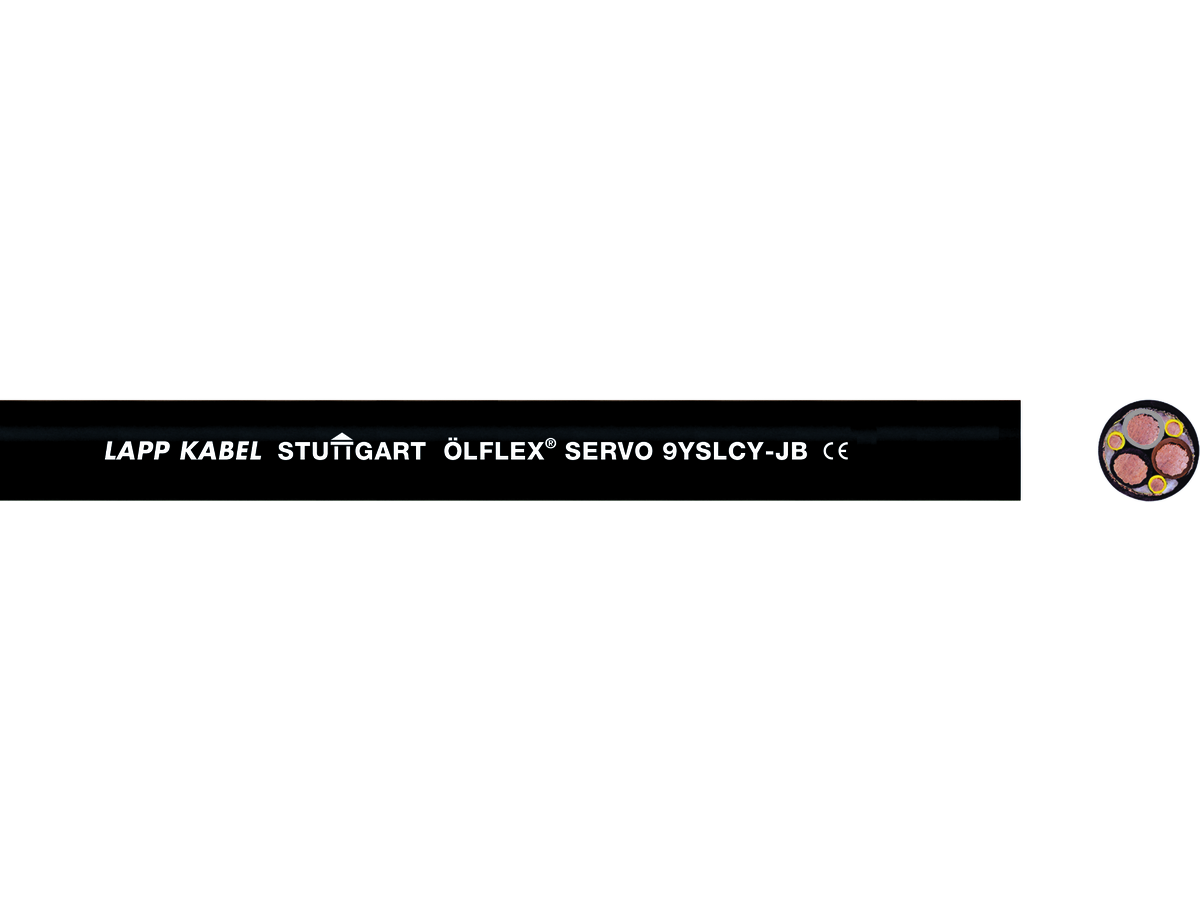 ÖLFLEX SERVO 9YSLCY-JB 3X150+3G25 BK