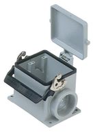 Embases en saillie 1 levier, couvercle - M40, 77x62mm