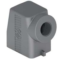 Capots haut profil 2 pivots, plastique - sortie latérale,M25, 44x27mm