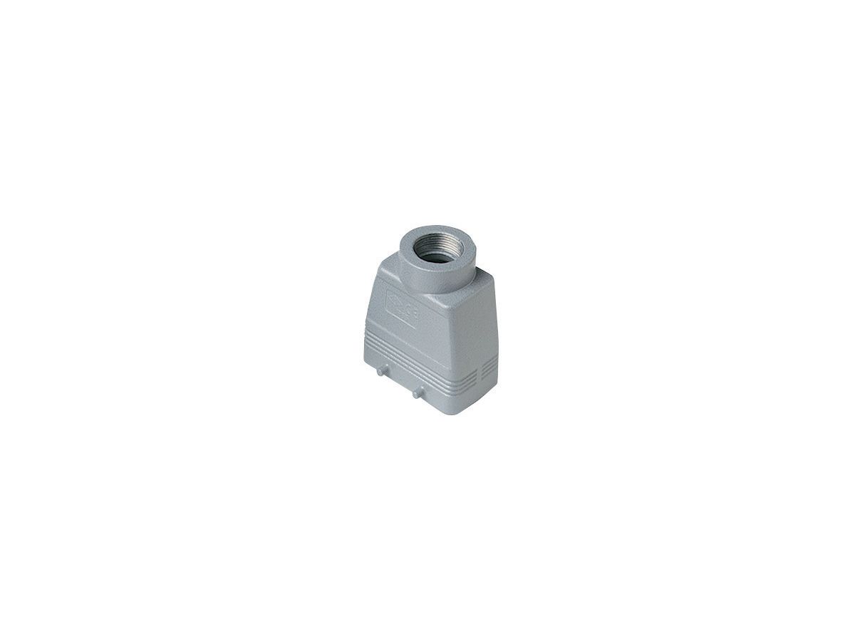 Tüllengehäuse für 2 Bügel  gerade - M20, 57x27mm