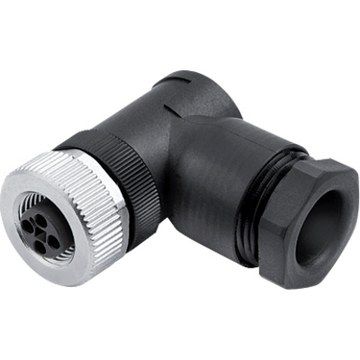 M12 power connector T-Coded