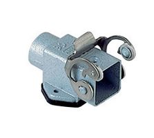 Embases coudées avec levier inox - M20, 21x21mm