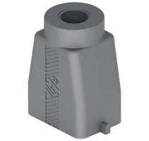 Capots haut profil 2 pivots plastique - sortie verticale, M25, 44x27mm