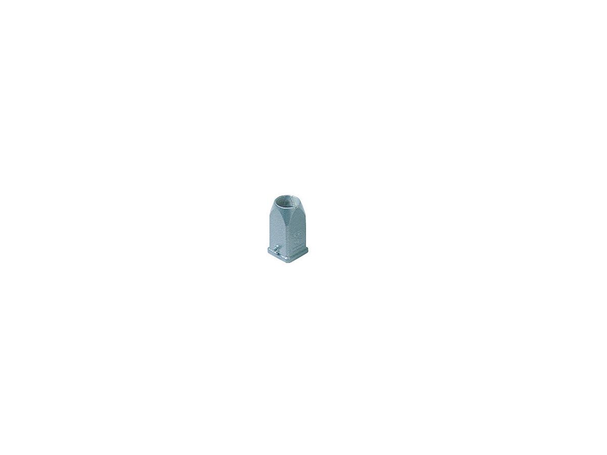 Tüllengehäuse für 1 Bügel gerade - M20, 21x21mm