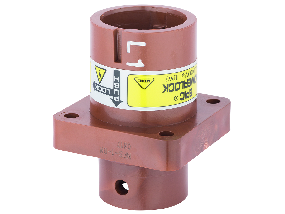 EPIC Powerlock panel mount con