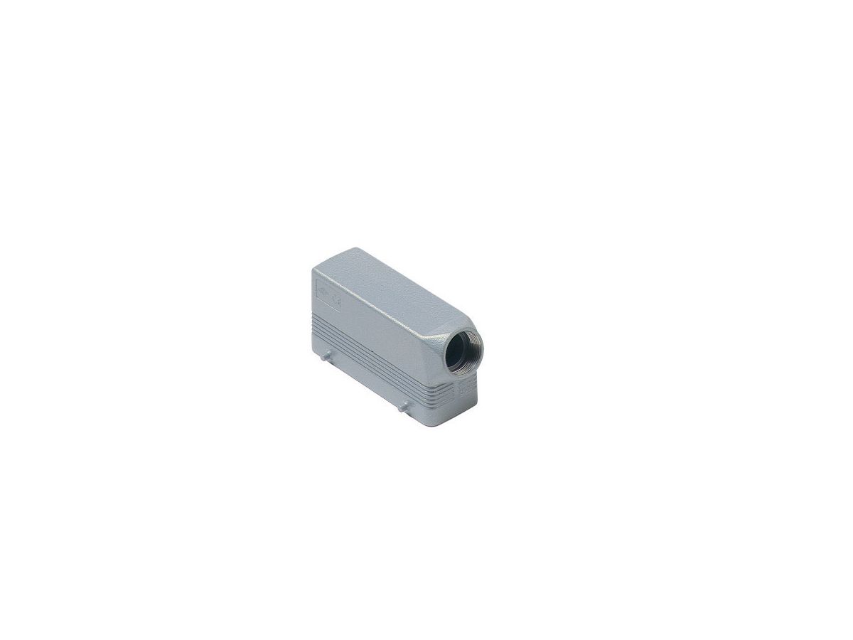 Sockelgehäuse mit 2 Bügel, 500V - M25, 104x27mm