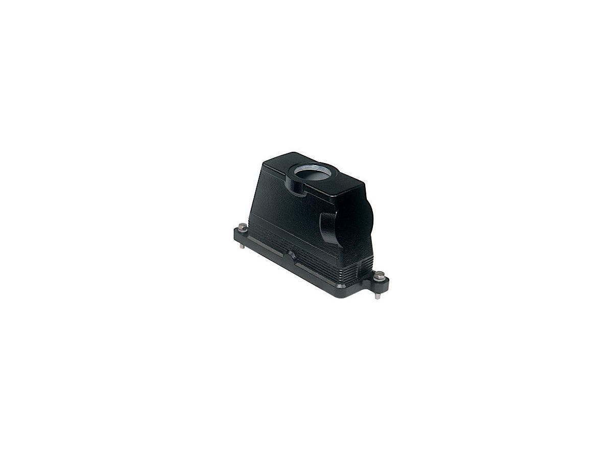 Capots haute protection IP68,M40,77x27mm - raccordement par vis, sortie verticale