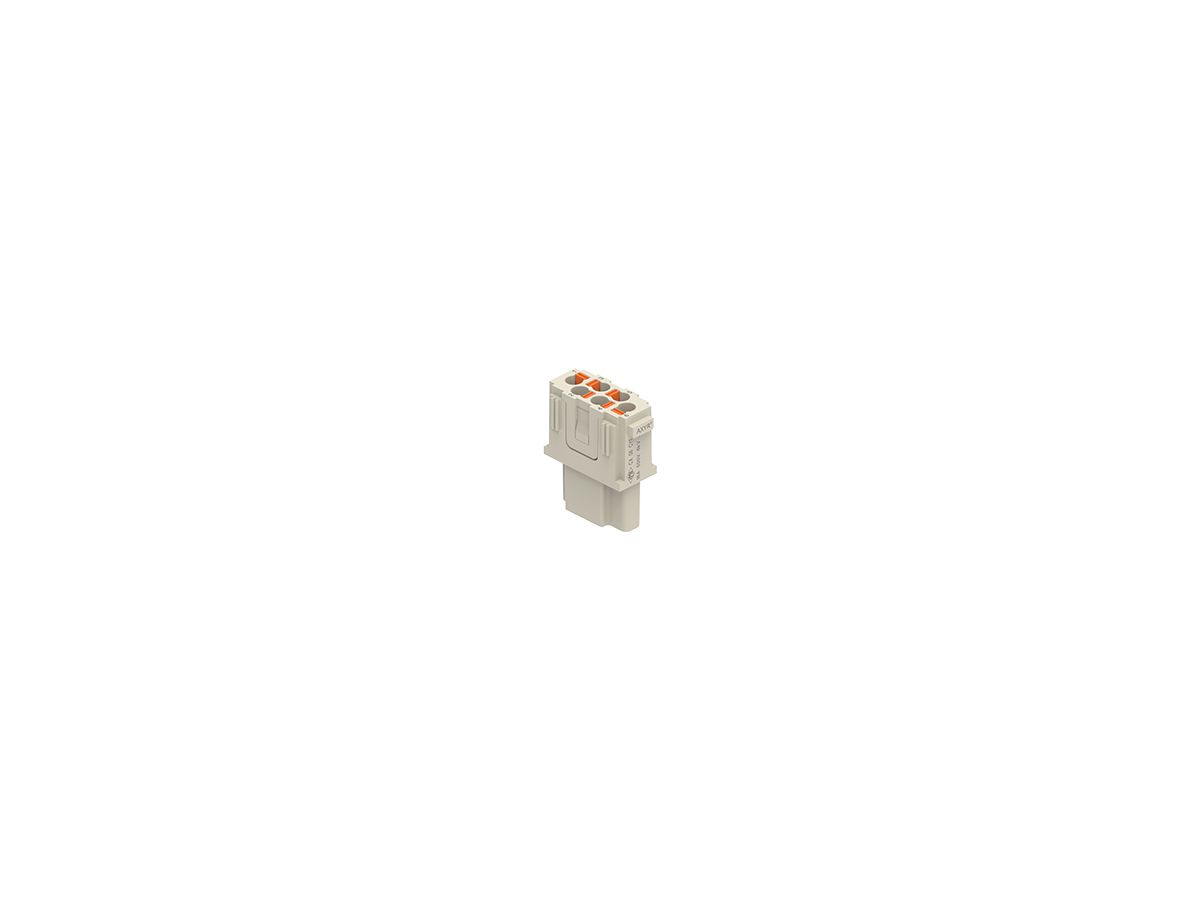 Buchseneinsatz  MIXO  6P+PE  16A 500V