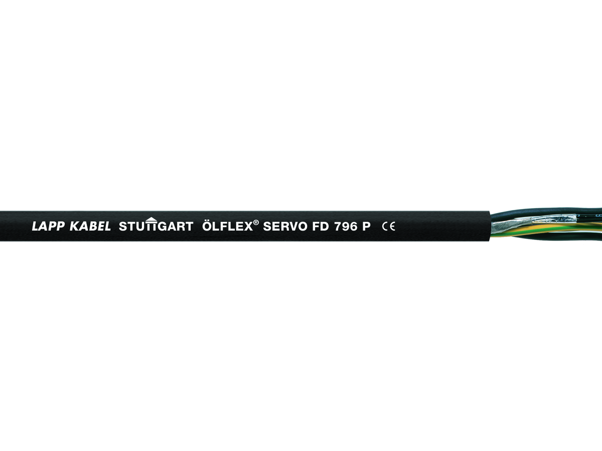 ÖLFLEX SERVO FD 796 P - 4G 10,00mm²+(2x 1,50mm²)