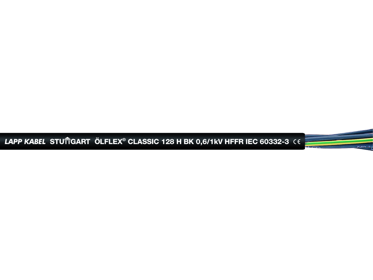ÖLFLEX CLASSIC 128 H BK 0,6/1 KV 12G1