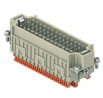 Inserts mâles  42pôles 10A/400V - par lame de pression, Num. 28-54