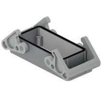 Embases encastrées avec 2 leviers - plastique,77x27mm