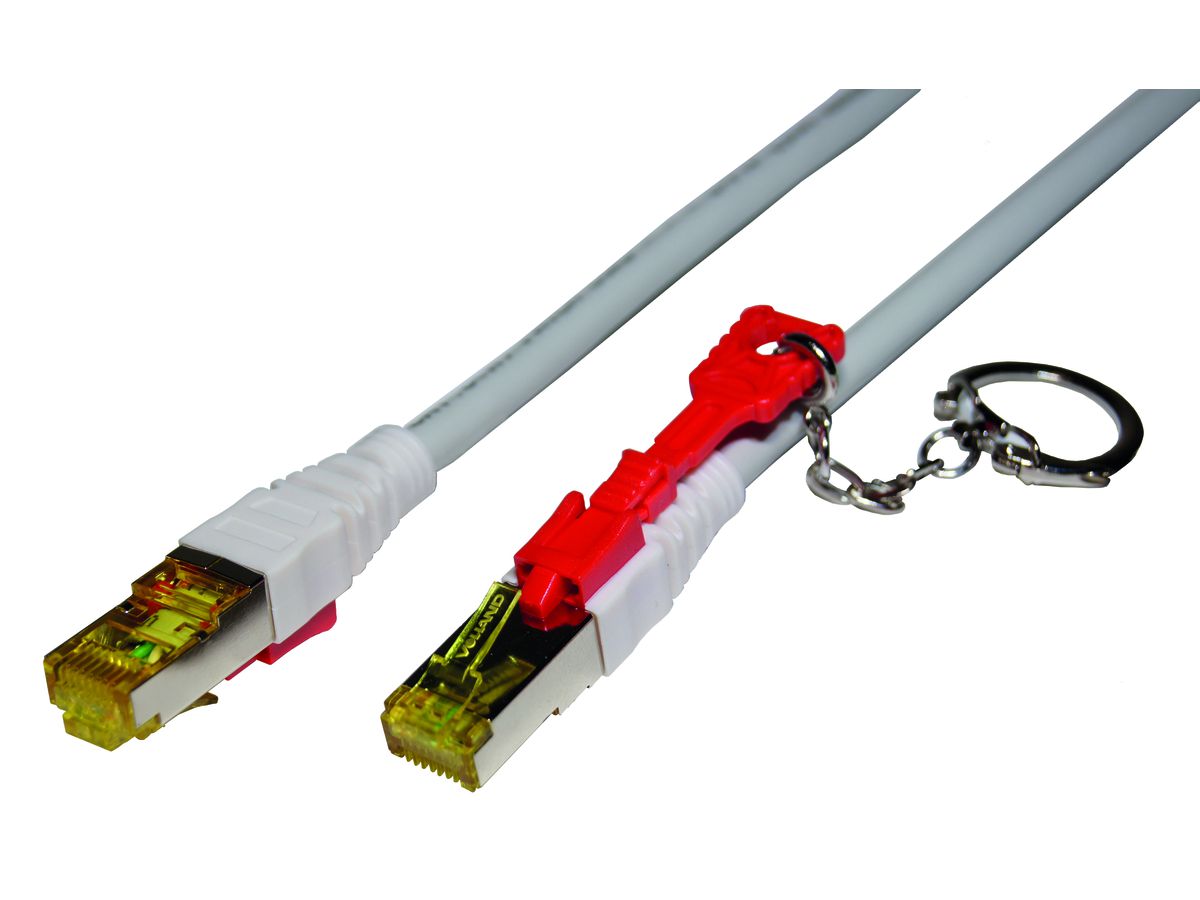 Security Patch Cable Cat 6a S/FTP RJ45