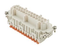 Inserts femelles 24 pôles 16A/500V - par lame de pression