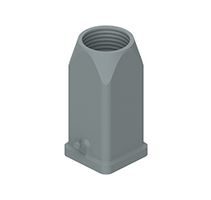Capots avec 2 pivots sortie verticale - M20, plastique, 21x21mm  "Hygienic"