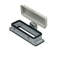 Embase encastrée pour 2 leviers/a.couver - 104x27mm