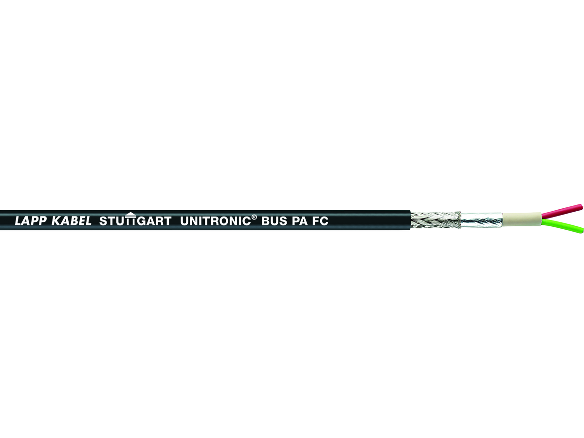 UNITRONIC BUS PA FC (BK) 1X2X1.0mm - UL/CSA CMG, résistant aux UV, FastConnect