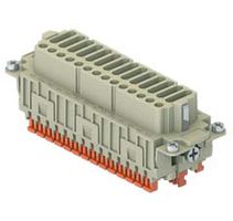 Inserts femelles  42pôles 10A/400V - par lame de pression