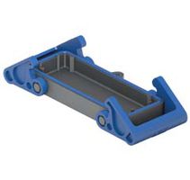 Couvercle de fermeture avec 2 levier - plastique, 104x27mm  "Hygienic"