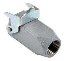 Tüllengehäuse mit 1 Bügel gerade - M20, 21x21mm