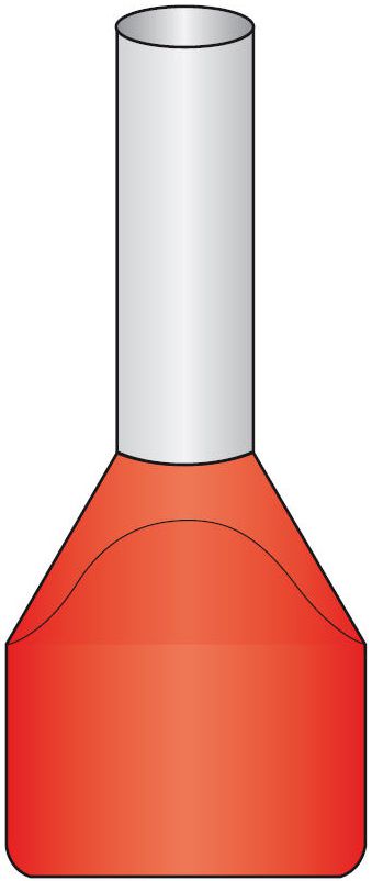 ZWILLINGSADERENDHÜLSE 2X1,5 RT