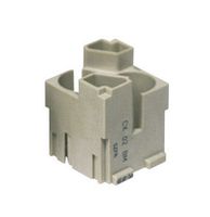 Inserts mâles MIXO 2 logements - pour connecteurs BUS