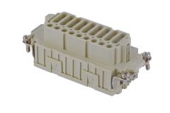 Inserts femelles  27pôles 10A/400V - par lame de pression
