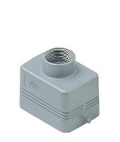 Capots haut profil 2 pivots - sortie verticale,M32, 44x27mm