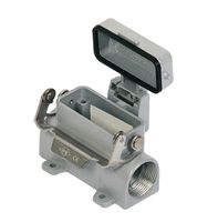 Embases en saillie 1 levier, couvercle - 2x M25, 49x16mm