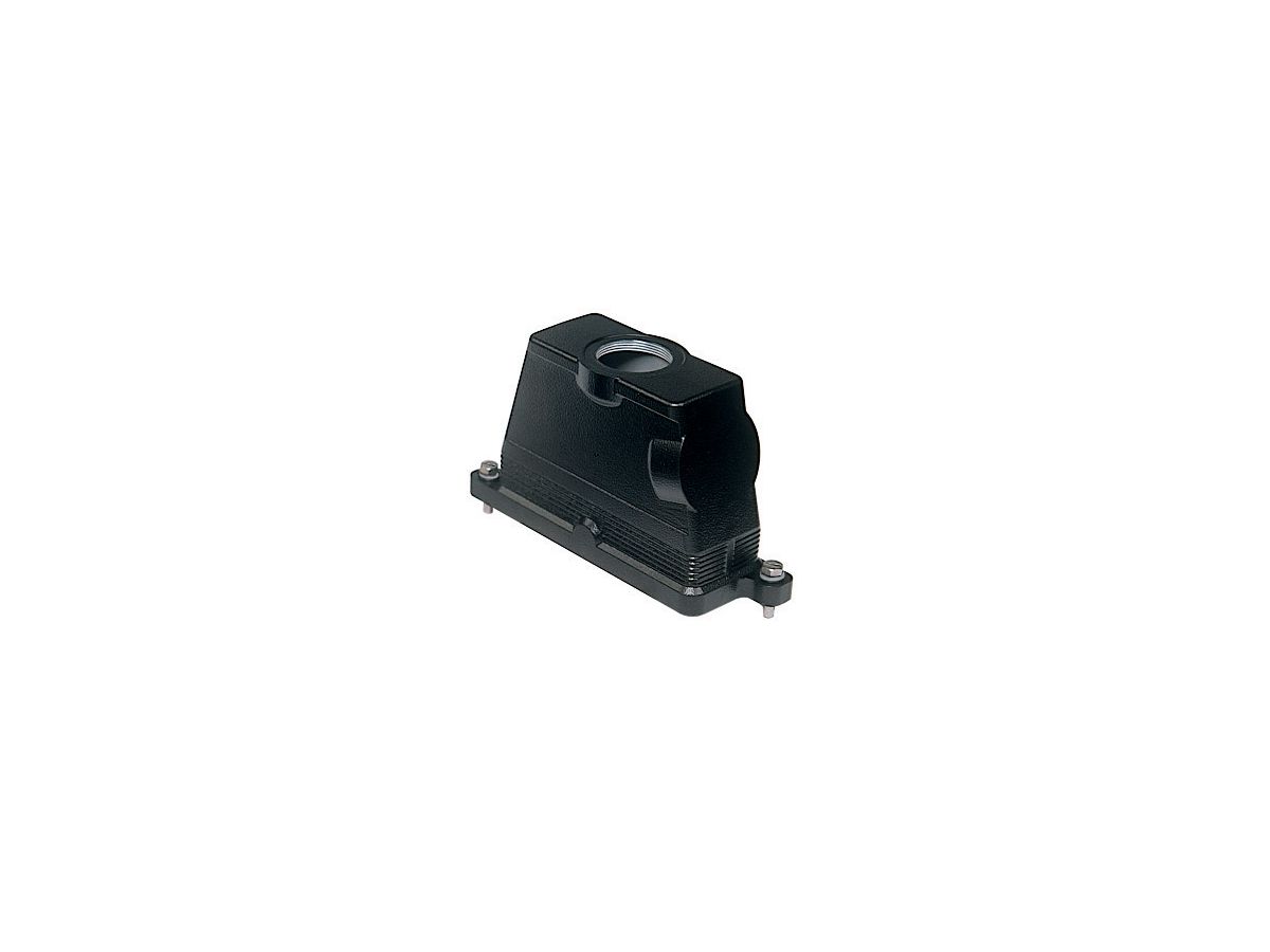 Capots haute protection IP68,M32,44x27mm - raccordement par vis, sortie verticale