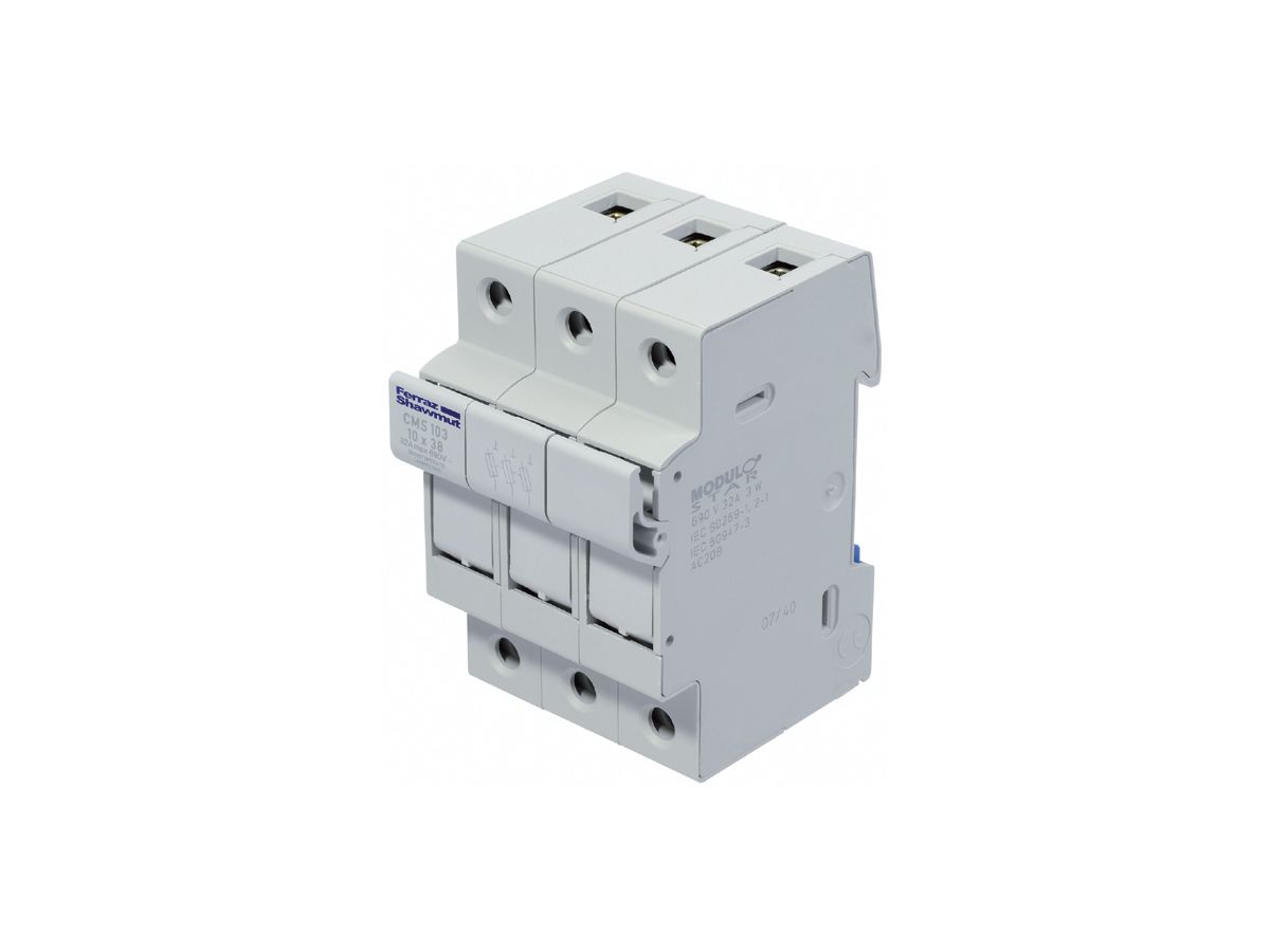 Sicherungshalter CMC8 8x32 Neutral - W1062688 400V ohne SI-Überw. VE=12