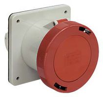 CEE  Anbausteckdose 3P+N+E 125A/400V rot
