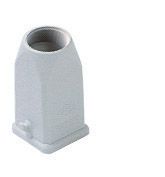 Tüllengehäuse für 1 Bügel gerade - M20, Kunststoff, 21x21mm