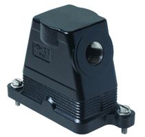 Capots haute protection IP68,M25,55x27mm - raccordement par vis, sortie latérale