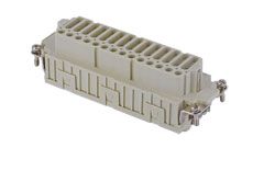 Inserts femelles  42pôles 10A/400V - par lame de pression, Num. 43-48