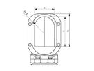 Vollprotec 90° NEC M16-12 UL - schwarz, VE 50Stk