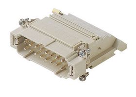 Inserts femelles 16P+T gauche 16A/500V - avec bornier, lame de pression