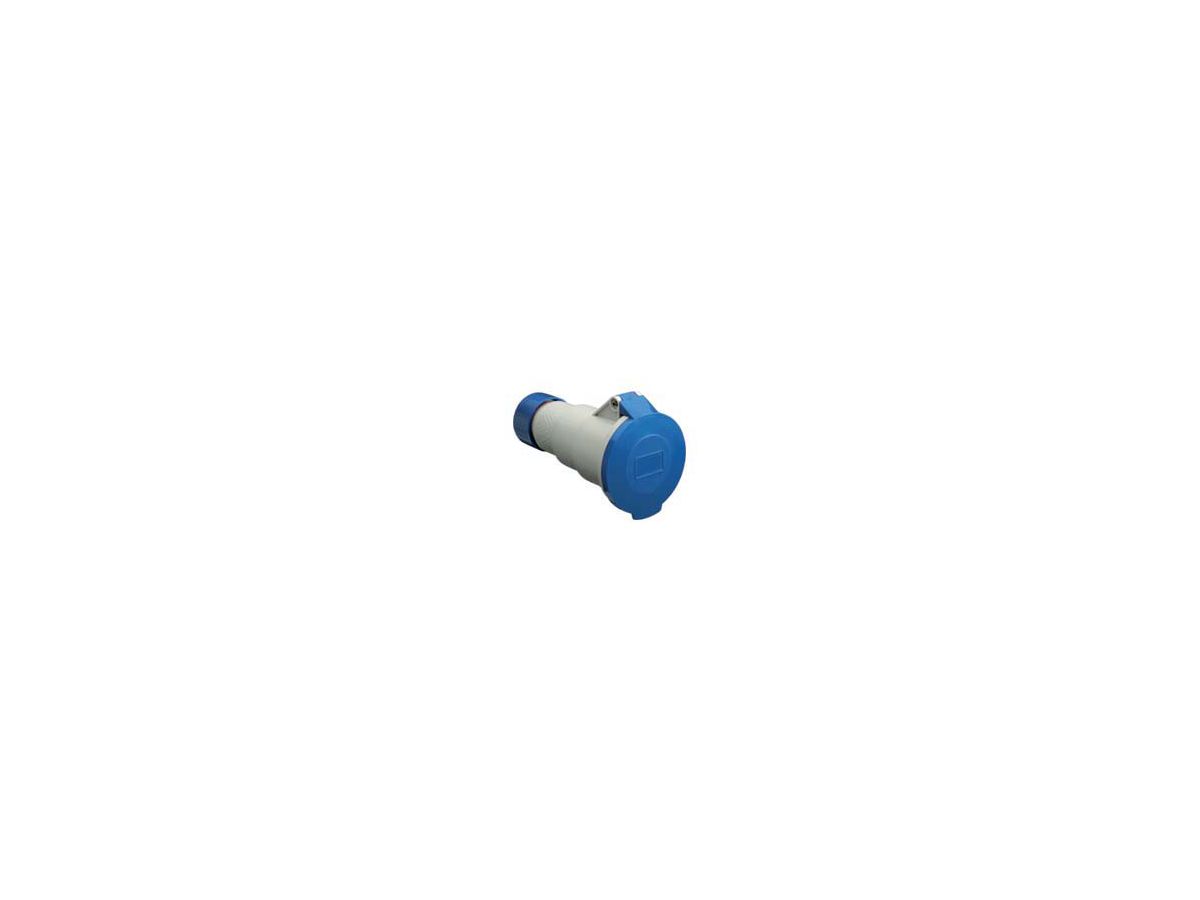 CEE Kupplungsdose 2P+E 16A/400V blau