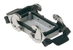 Couvercle de fermeture avec 2 leviers - 57x27mm